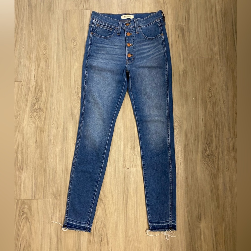Madewell 10” high-rise skinny